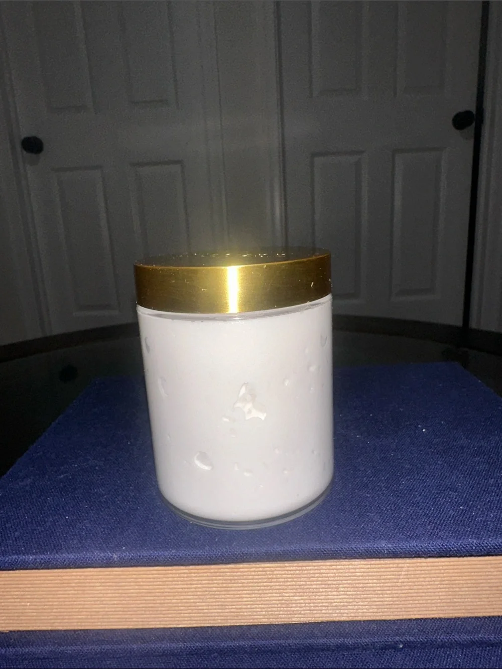 TRULY Vanilla Baby Shimmer Body Butter - White & Gold Jar